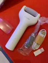 Showsee-Lima eléctrica para pies, removedor de callos al vacío, herramientas profesionales de pedicura, lijadora eléctrica para pies, B1-W para el cuidado de la piel