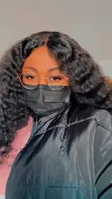 Cranberry-peluca con cierre de encaje 4x4 para mujer, cabello Remy brasileño de ondas profundas, pelucas de cabello humano con encaje frontal 13x4, línea de cabello prearrancado