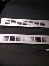 Perforated-Sheet Ventilation-Grille Vents Aluminum-Alloy Web-Plate