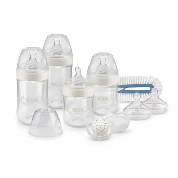 

NUK Perfect Start Kit Set birth of baby bottles Nature Sense