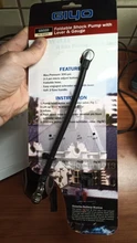 Bike Fork Air-Shock-Pump High-Pressure Mountain-Bicycle Rear-Suspension 300psi GIYO Lever--Gauge