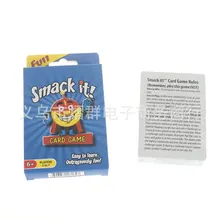 Продукт взрывы Smack it! Детская карточная игра Настольная Игра карточка
