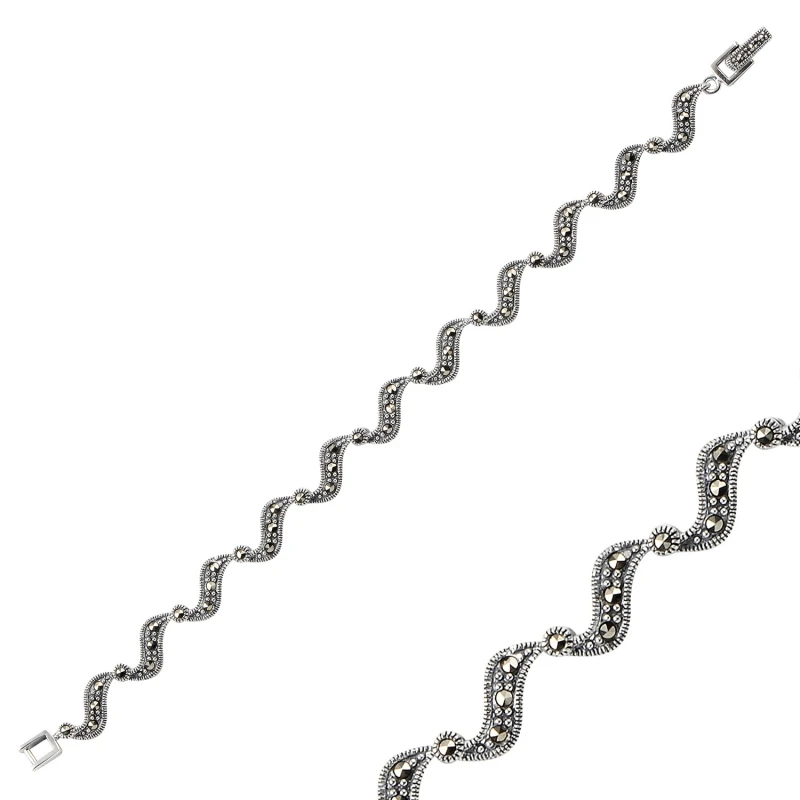

Armagano Marcasite Cubic Zirconia bracelets Bangles