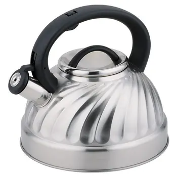 

Kettle with whistle 3,0л alpenkok ak-500/1 black pen