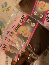 Gorro de Peluca de lujo, malla para peluca, malla para peluca elástica, tamaño libre, 12 unidades (6 bolsas)