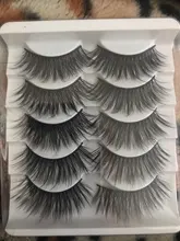5 pares de pestañas de visón pestañas falsas pestañas volumen dramático pestañas extensión de pestañas falsas