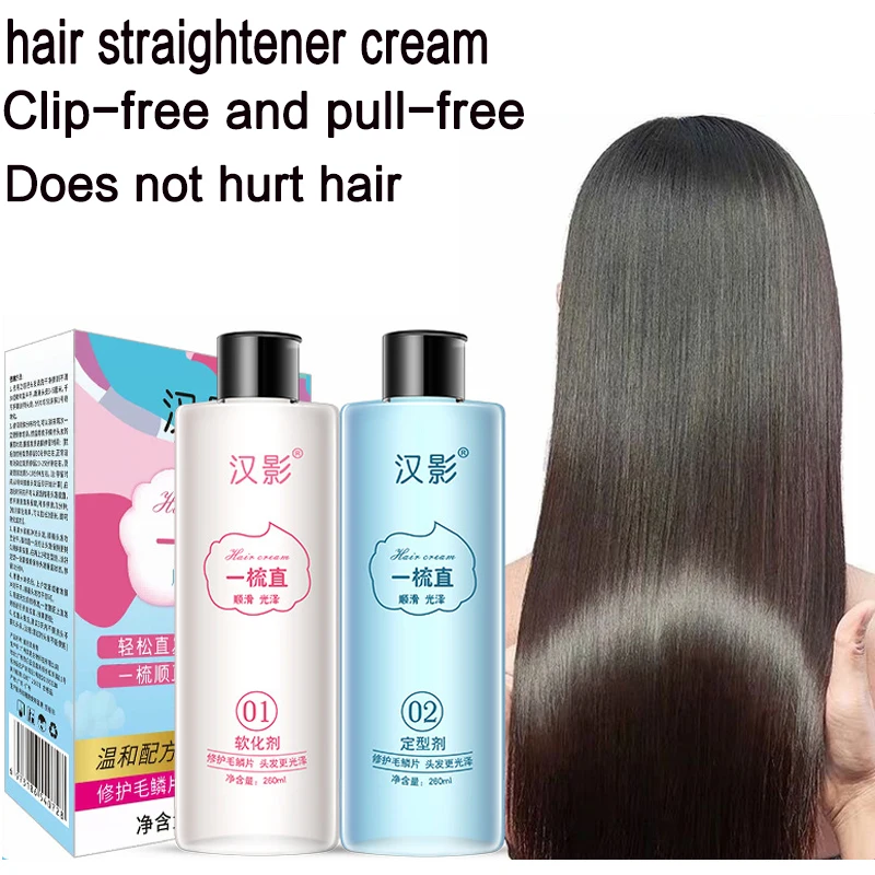 Keratin Hair Straightening Cream No Damage To Hair Fast Smoothing Collagen  For Woman Keratin Hair Treatment Salon Nourishing - Hair Relaxers -  AliExpress