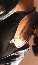 Collares con colgante Vintage para mujer, Collar gótico redondo, joyería de regalo, corazón gótico de cuero, Gargantilla Punk Harajuku