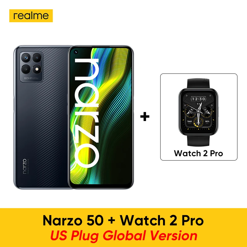 new realme mobile [Global Version] realme Narzo 50 Helio G96 Smartphone Android Telephone 120Hz Display Mobile Phones 5000mAh Battery 50MP Camera realme cellphone latest realme