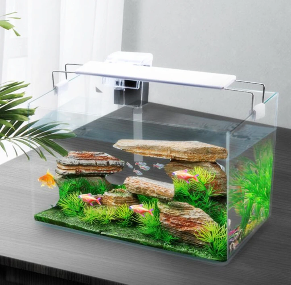 jam Geplooid verontschuldiging Glass Fish Tank Aquarium, Fish Aquarium, Acrylic Fish Breeding Isolation  Box - Aquariums - AliExpress