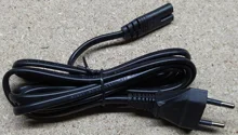 Eu-Cable Cord Prong Laptop XBOX Samsung C7 8 2-Pin for Power-Supply PS4