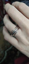 925-Sterling-Silver Rings Jewelry Geometric Adjustable Women No Irregular for Bohemian