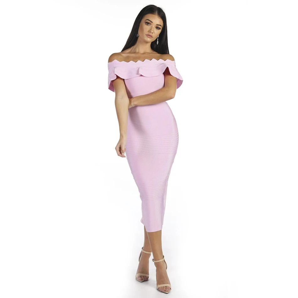 women bandage dress-305