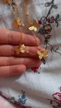 Necklaces Jewellery Rose-Gold-Color Wholesale Chains Pendant Butterfly Bohemia Women