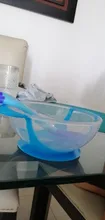 Alimentación tazón alimentación de bebé conjunto tonto tazón cuchara temperatura bebé vajilla aprendizaje platos de ayuda para la comida de los niños