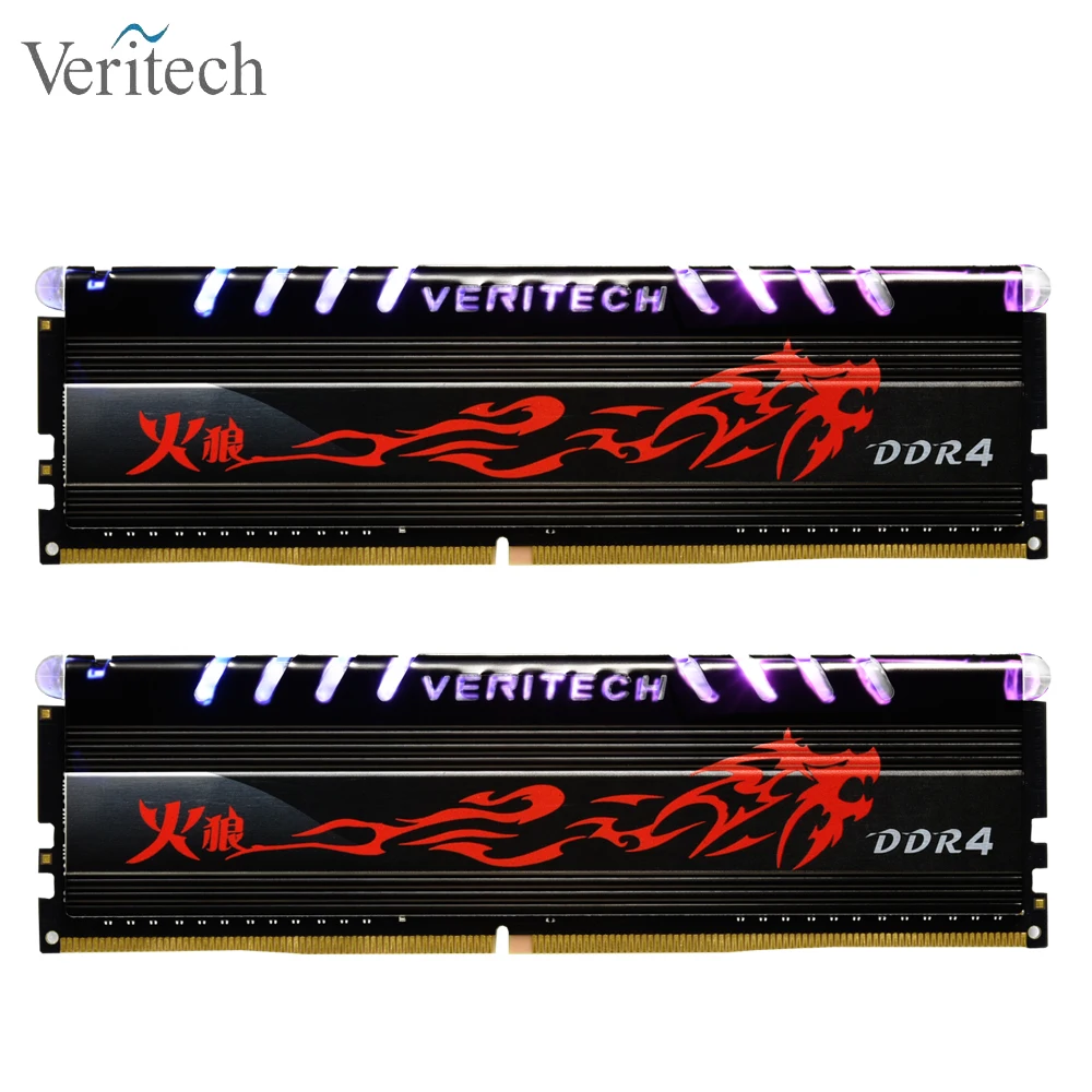 

Veritech Firewolf ddr4 8GB 3000MHz RGB DIMM 16GB 2666MHz 3200mhz 3600mhz 32gb pc4 Gamin ram Desktop Memory Support motherboard