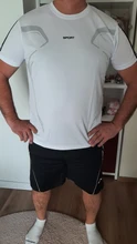 GYM Tshirt Sportswear Suits Short-Sleeve Football Fitness Quick-Dry 5XL