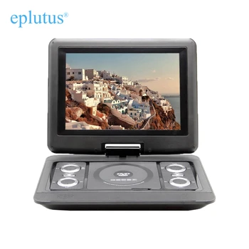 

Portable dvd player with tv tuner DVB-T2 swivel screen record player TV for home car charger Eplutus LS 126T USB 13 inch display