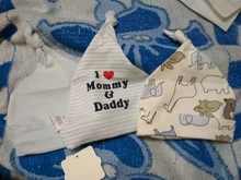 Baby-Hats Caps Newborn 0-6-Months 100%Cotton Printed for 3pcs-Per-Lot KF268