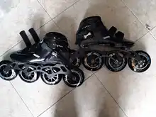 Inline Skates Vulcan-Speed Carbon-Fiber Racing Powerslide Professional Cityrun Competition