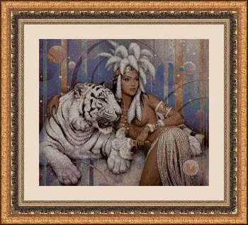 

CROSS STITCH KIT PANDATHREAD MODERN AND SURREAL 33105
