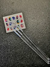 3 unids/set Kolinsky de uñas de Gel línea de arte pinceles para pintar de cristal acrílico delgado de pluma de dibujo herramientas de manicura de decoración de uñas conjunto