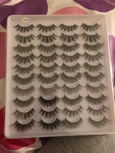 SEXYSHEEP-pestañas postizas 3D naturales, Kit de maquillaje, extensión de pestañas de visón, 8/20 pares, 15-20mm, venta al por mayor