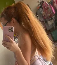 HAIRRO-coleta de 22 pulgadas para mujer, coleta recta sintética Afro, extensión de cabello, Clips largos en la cola del cabello