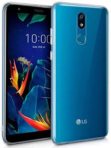 Подставка чехол гелевый Чехол для LG K40 прозрачный чехол