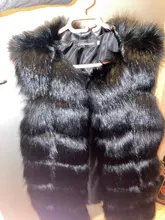 Fur Vest Coat Jacket Gilet Faux-Fox Winter Women Fashion Luxury Warm 4XL High-Quality
