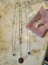 Collares de cuentas anenjary simples de Plata de Ley 925 con suerte para mujer, gargantilla de cadena corta, collares S-N554