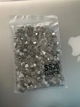 Diamantes de imitación sin adhesivo por calor súper brillantes, cristal AB, parte trasera plana, costura, strass y tela, prendas de vestir, decoraciones de pedrería, SS3-SS50