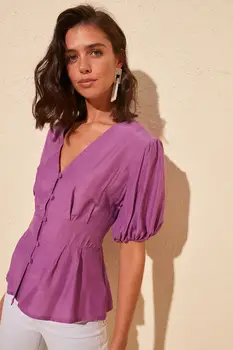 

Trendyol Button Detail Bluz TWOSS20BZ0508