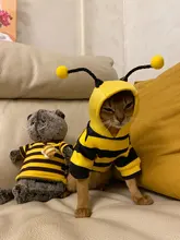 Overalls Sweaters Jacket Pet-Costume Yorkies Dogs Coat Small 