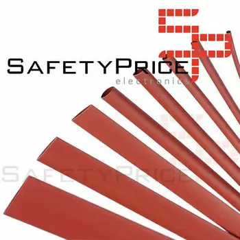 

1 meter red thermoretractile case 6 mm Heat Shrink Tube Tubing