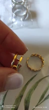 17KM-Conjunto de anillos de cadena de ancho de oro Punk para mujer y niña, sortijas finas irregulares para dedo, regalo, joyería para fiesta 2021