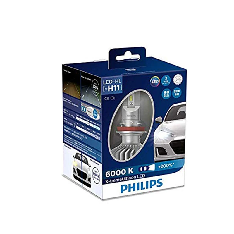 PHILIPS 11362XUX2 H11 12V-LED(PGJ19-2) 5800K 22W X-tremeUltinon LED gen2 HL(к.уп.2 шт.) 64286