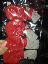 4 unids/set de algodón lindo caucho zapatos para perros impermeable antideslizante perro lluvia botas de nieve calcetines para perros grandes pequeños perros, gatos,