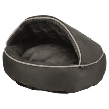 

TRIXIE cosy Retreat wooden ø 55 cm-Gray anthracite-dog