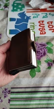 Protección de bloqueo Rfid portatarjetas, tarjetero bloqueador Rfid, portatarjetas de identificación, billetera de cuero o aluminio, protección de tarjeta bancaria de negocios, tarjetero de crédito