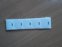 50 Uds. De etiquetas autoadhesivas adhesivas de tamaño blanco, pegatinas de notas en blanco, etiqueta al por mayor de bajo precio, Dimensiones: 25mm