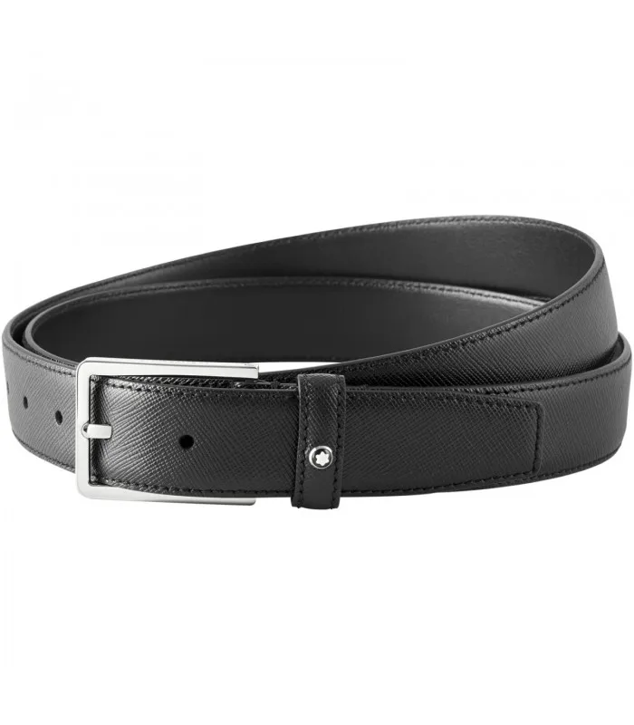 Ремень Монблан SARTORIAL черный 85 см 11713685