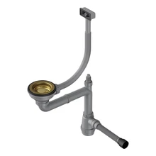 Арматура для моек Omoikiri WK-1-S-AB(Диаметр соединения 25 мм, диаметр сливной решетки 89 мм, нержавеющая сталь