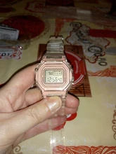 Reloj de moda para hombre y mujer, cronógrafos deportivos digitales transparentes e informales, de pulsera, de regalo para enamorados