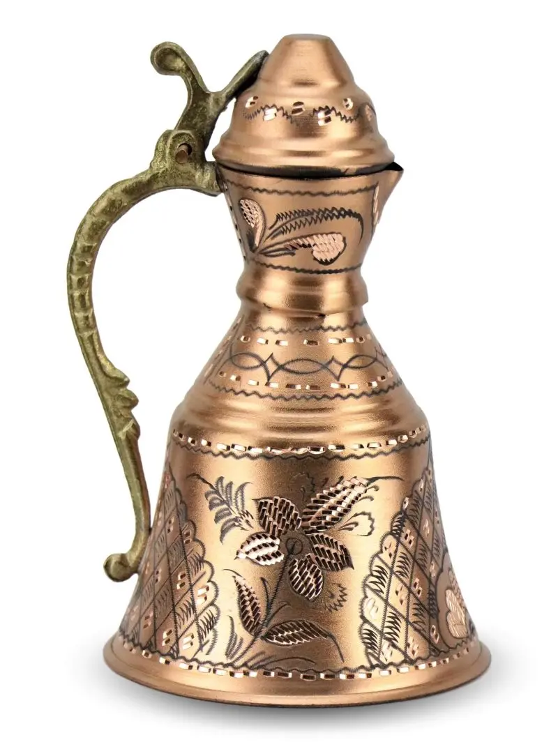 Медная безделушка в виде цветка розы