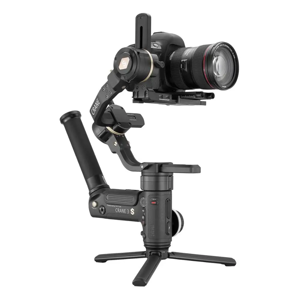 US $649.00 Zhiyun CRANE 3S 3SE 3Axis Handheld Gimbal DSLR Camera Stabilizer For Canon C300 1DX II Red Sony FX9 FS7 BMPCC