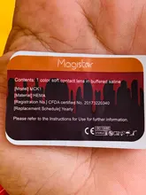 2 unids/par-lentillas de colores para disfraz de Halloween, lentes de contacto para ojos de Anime, colores para Cosplay, Rojo