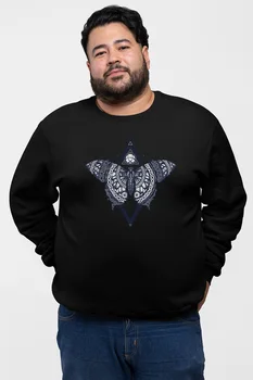 

Angemiel Wear Cosmic Butterfly Black Men 'S Sweatshirt