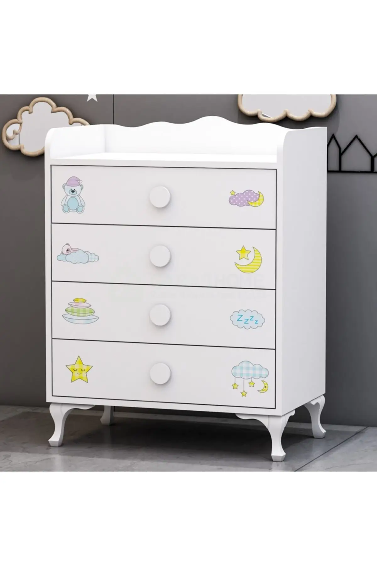 

Garaj Home Dresser Sleeper 4 Drawers