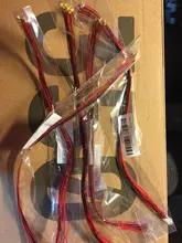 Modelo de tren SMD 20x presoldado, Micro Litz, cables LED con cable, 30cm, 6 colores opcionales para escenas de modelos de tren/ferrocarril